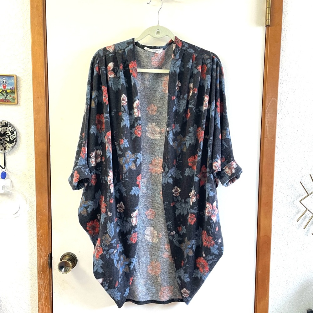 Floral Shall Sweater